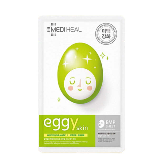 Mediheal Eggy Skin Calming Mask Whitening Bright Lifting Moist Care