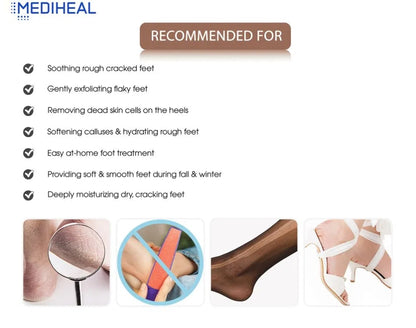 MEDIHEAL LINE FRIENDS Paraffin Foot Mask Body Care Heel Dead Skin Feet