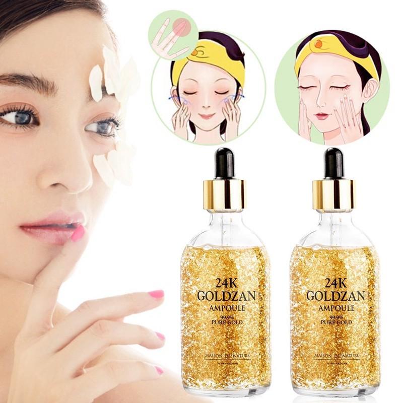 SKINATURE Maison De Nature 24k GOLDZAN Ampoule 99.9% Pure Skincare Brightening