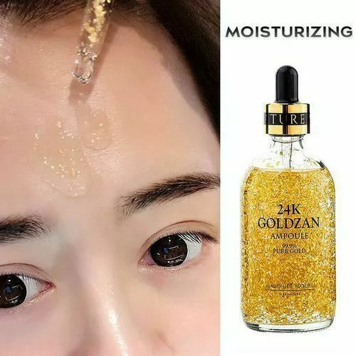SKINATURE Maison De Nature 24k GOLDZAN Ampoule 99.9% Pure Skincare Brightening
