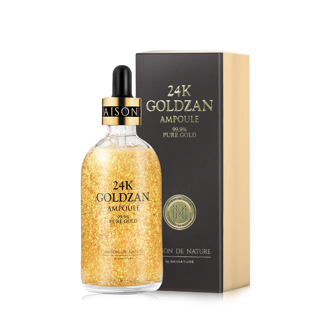 SKINATURE Maison De Nature 24k GOLDZAN Ampoule 99.9% Pure Skincare Brightening