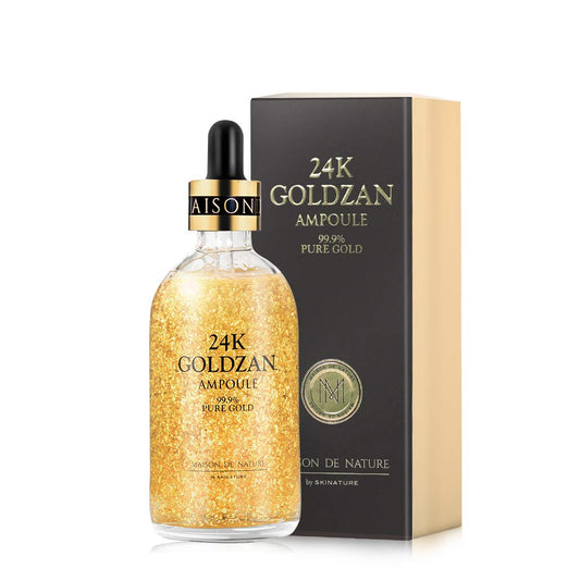 SKINATURE Maison De Nature 24k GOLDZAN Ampoule 99.9% Pure Skincare Brightening
