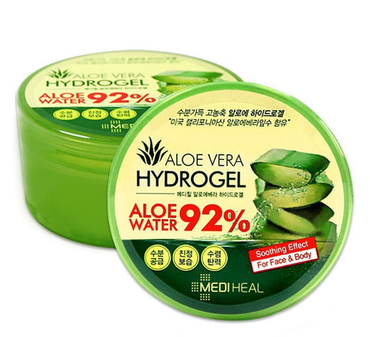 MEDIHEAL ALOE VERA HYDROGEL 300ml Soothing Gel Womens Skincare Facial