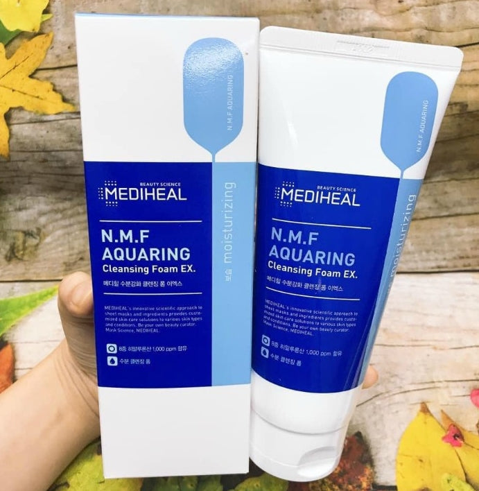 MEDIHEAL NMF AQUARING CLEANSING FOAM EX 170ml Korean Skincare Facial