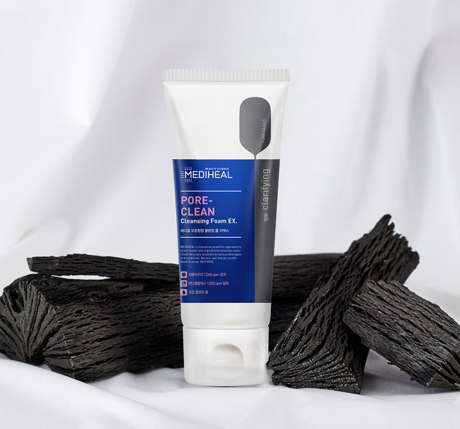 MEDIHEAL PORE CLEAN CLEANSING FOAM EX 170ml Korean Skincare Facial