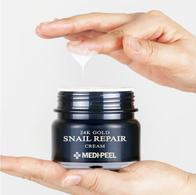 MEDI-PEEL 24K GOLD SNAIL REPAIR CREAM 50g Korean Skincare Cosmetics