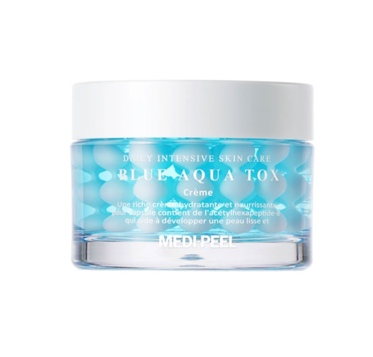 MEDI PEEL BLUE AQUA TOX CREAM 50g Korean Womens Skincare Facial Moist