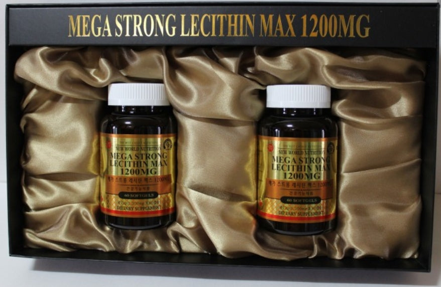 MEGA STRONG LECITHIN MAX 1200MG Health Food Dietary Blood Cholesterol