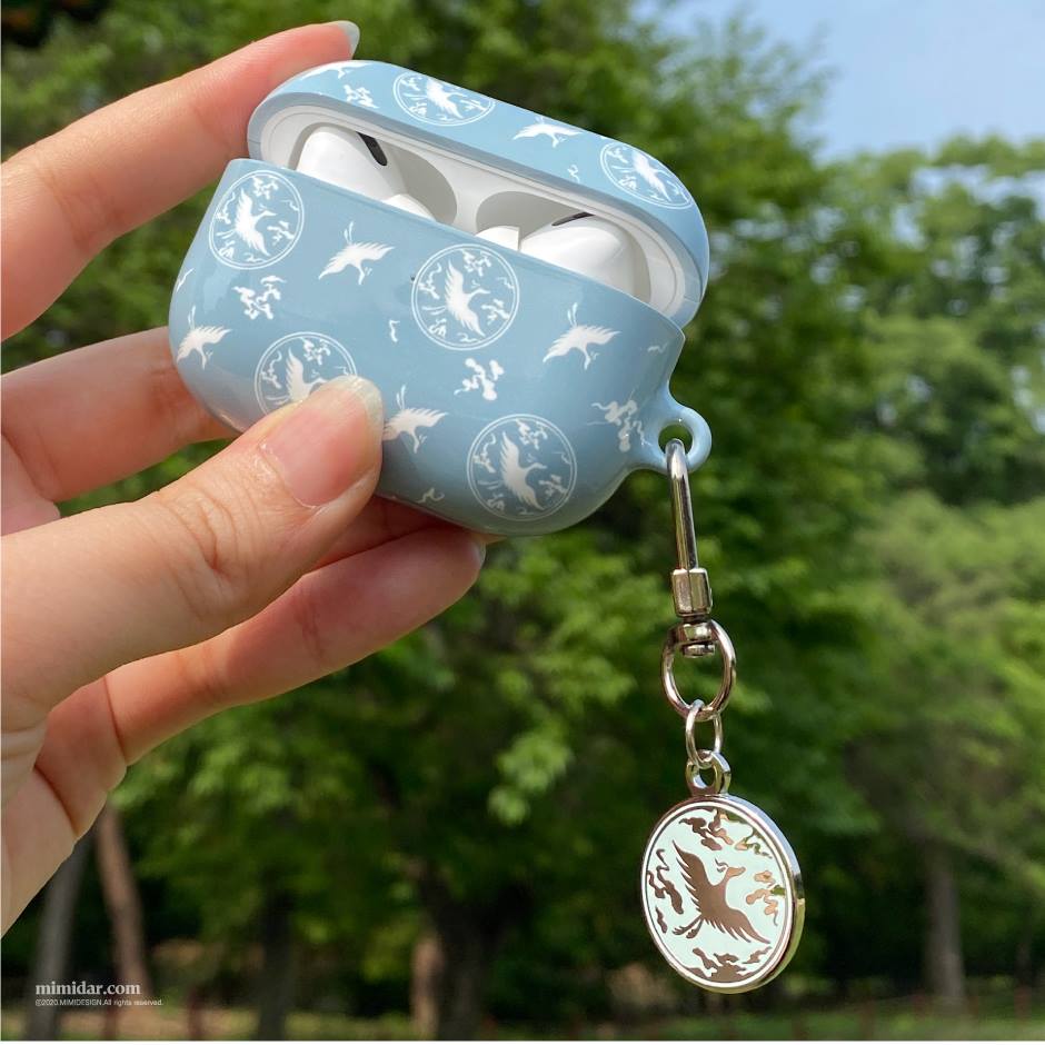 Korean traditional pattern Goryeo Celadon Keychain Ring Accessories