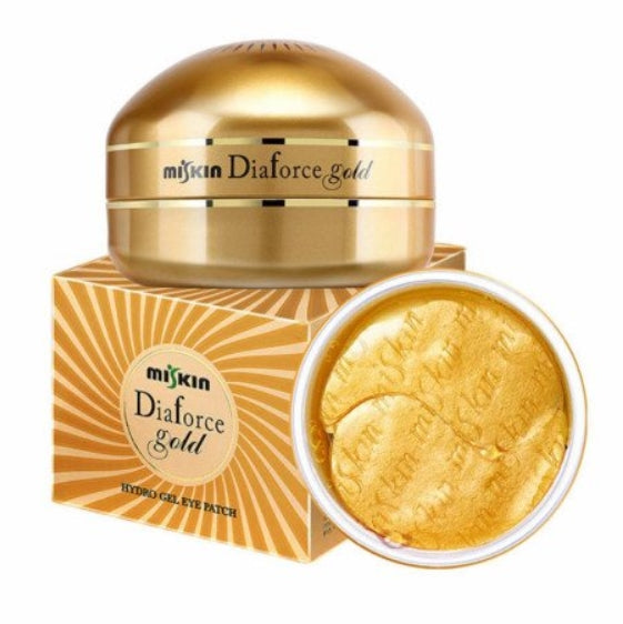 MISKIN DIAFORCE GOLD HYDRO GEL EYE PATCH Korean Skincare Cosmetic Face