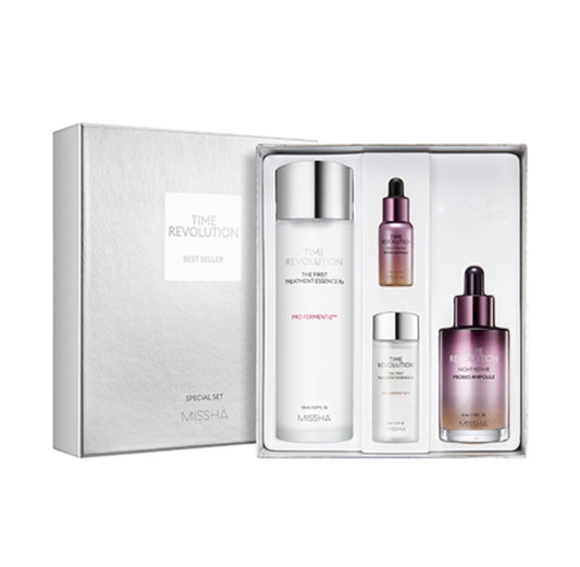 MISSHA TIME REVOLUTION BEST SELLER SPECIAL SET Korean Skincare Gifts
