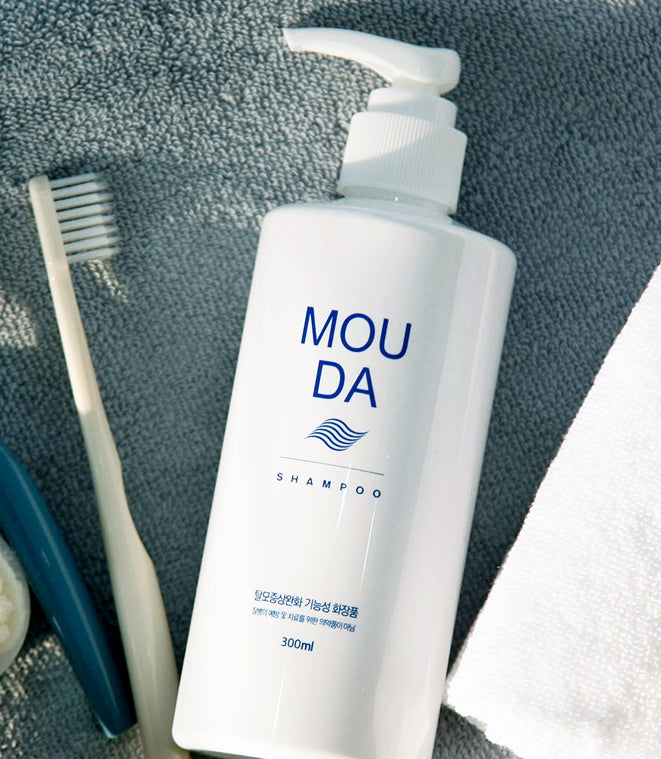 MOUDA SHAMPOO 300ML Korean Cosmetics Womens Mens Hair Care Hair Loss