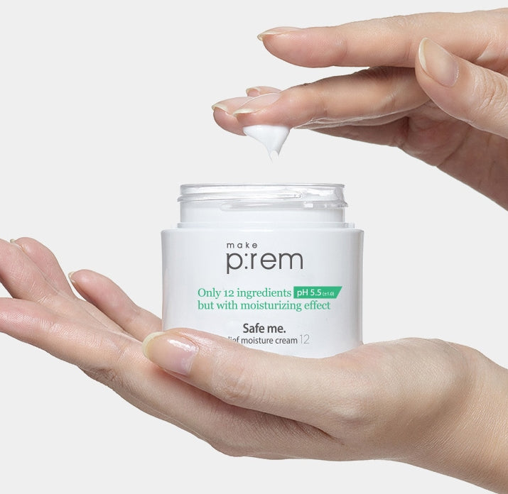 Make Prem Safe me Relief Moisture Cream 80ml Korean Skincare Cosmetics