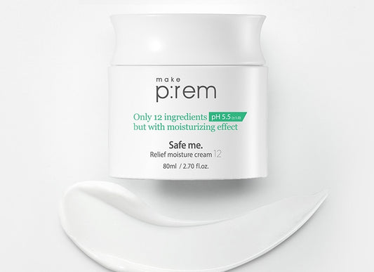 Make Prem Safe me Relief Moisture Cream 80ml Korean Skincare Cosmetics