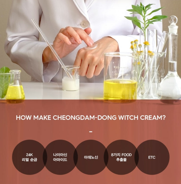 Makeup Food Cheondamdong Witch Cream 50g Korean Skincare Womens Facial