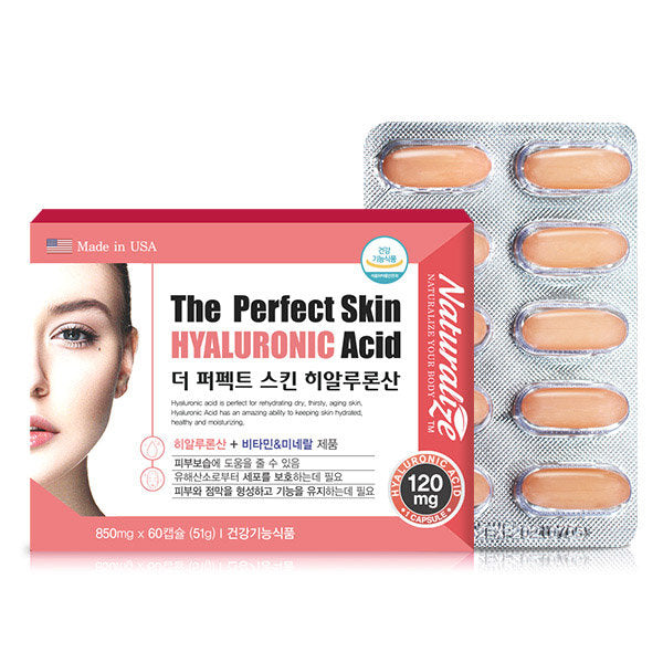 NATURALIZE The Perfect Skin Hyaluronic Acid 850mg x 60Capsule Moisture