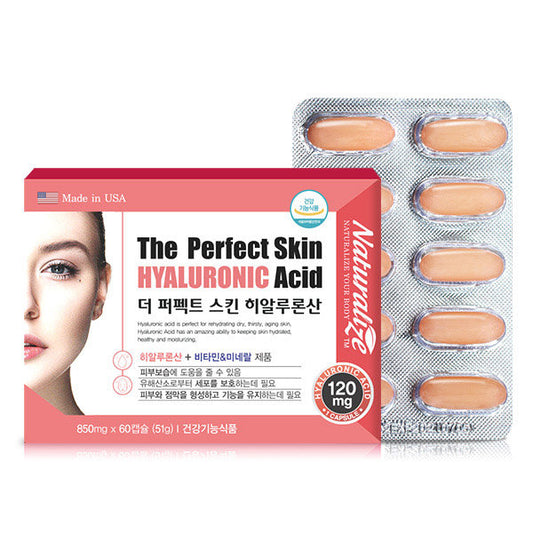 NATURALIZE The Perfect Skin Hyaluronic Acid 850mg x 60Capsule Moisture