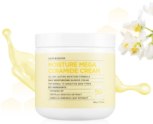 NATUREKIND MOISTURE MEGA CERAMIDE CREAM 500g Korean Skincare Cosmetics
