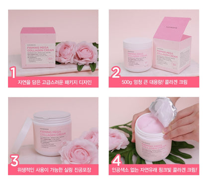 NATUREKIND FIRMING MEGA COLLAGEN CREAM 500g Korean Skincare Cosmetic