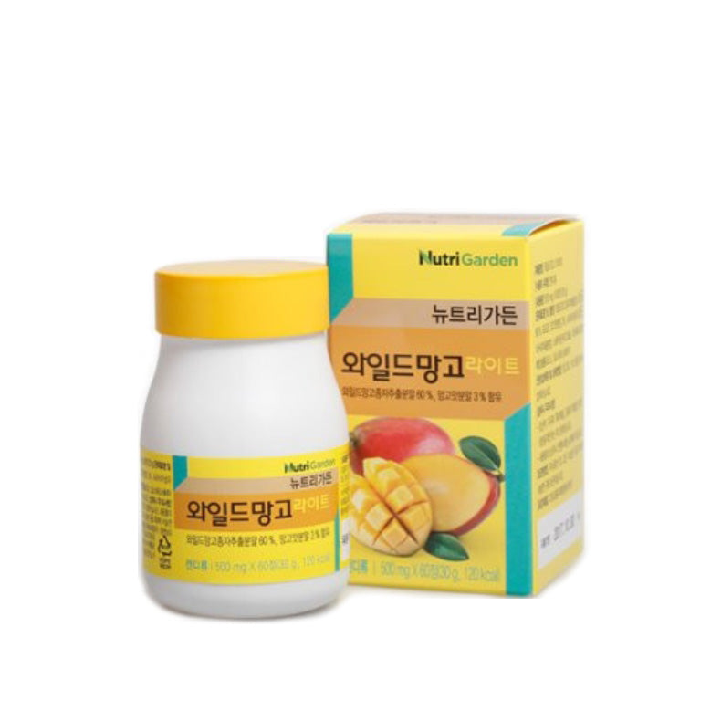 Nutri Garden Wild Mango Light 60 Tablets Health Care Supplements Dietary Fiber