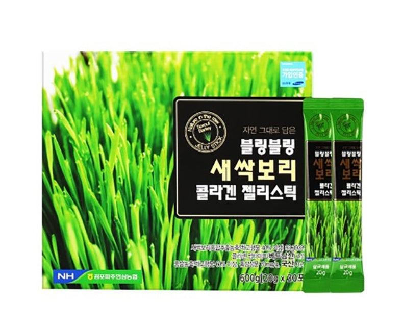 NH Blingbling Sprout Barley Collagen Jelly Stick 30p Health Supplements Fatigue Vitamin Red Ginseng
