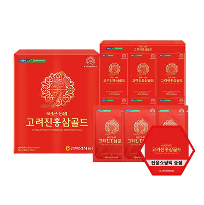 NONG HYUP 6years Korean Jin Red Ginseng Gold Health supplements