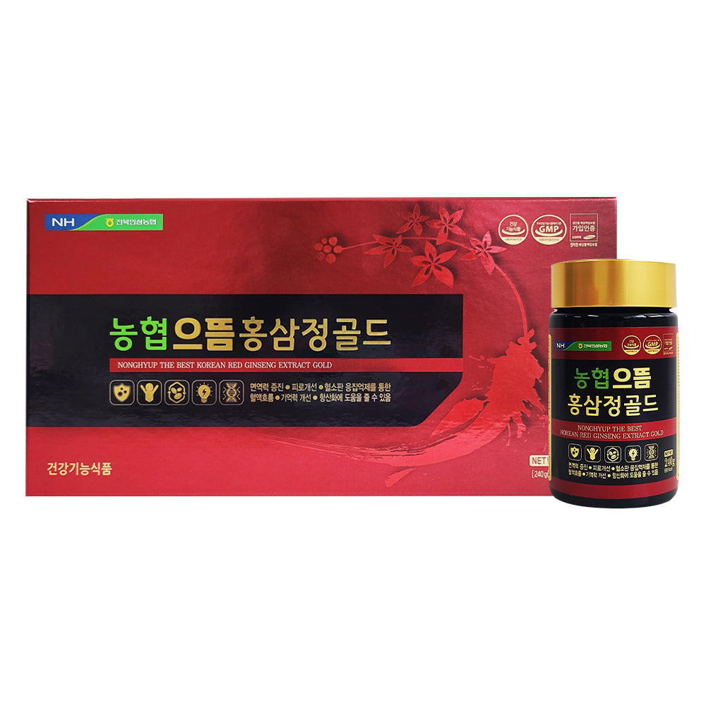 NONGHYUP The Best Korean Red ginseng Extract Gold Heath supplements