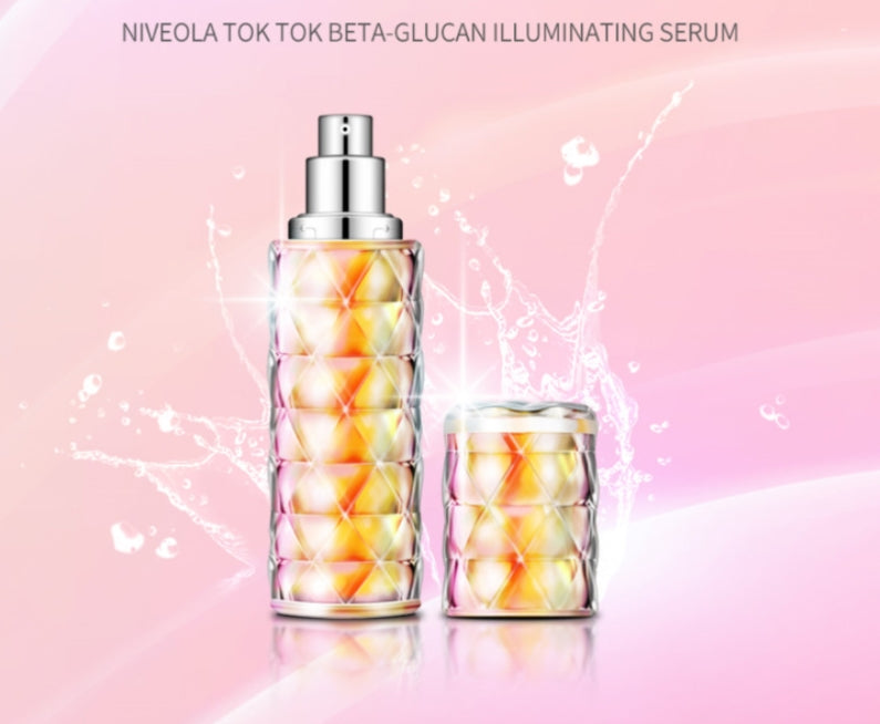 NIVEOLA TOK TOK BETA GLUCAN ILLUMINATING SERUM 60ml Skincare Womens