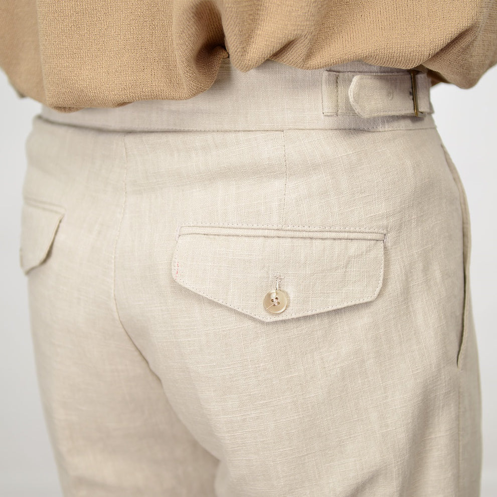 Wide Leg Linen Pants for Men, Heavy Linen Trousers With Pockets, High  Waisted Pants THEO - Etsy