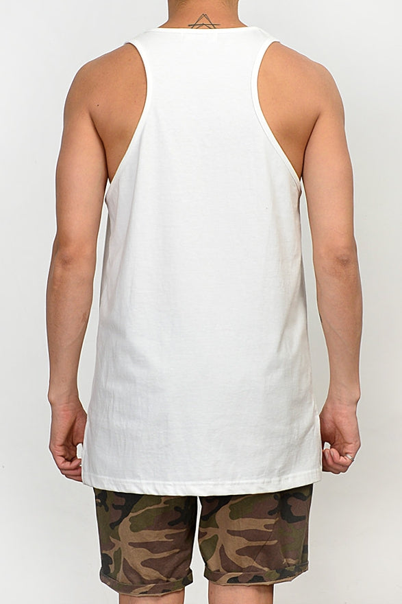 White Black Heather Gray Casual Sleeveless Tshirts Mens Tees Tanks Tops Basic Made in Korea 100% Washed Cotton Loose fitted