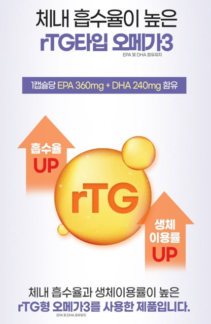 Natural Plus Zantiva Premium rTG Omega3 60 capsule Health Supplements Vitamin E