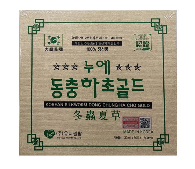 UNICELL PHARM Korea Silkworm Dong Chung Ha Cho Gold 30ml 60p Cordyceps