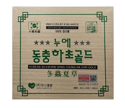 UNICELL PHARM Korea Silkworm Dong Chung Ha Cho Gold 30ml 60p Cordyceps