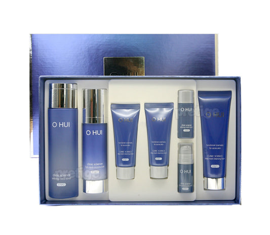 O HUI Clinic Science Special 3 Sets For Acne Oily Skin Care Moisturizer oily soybeans soft