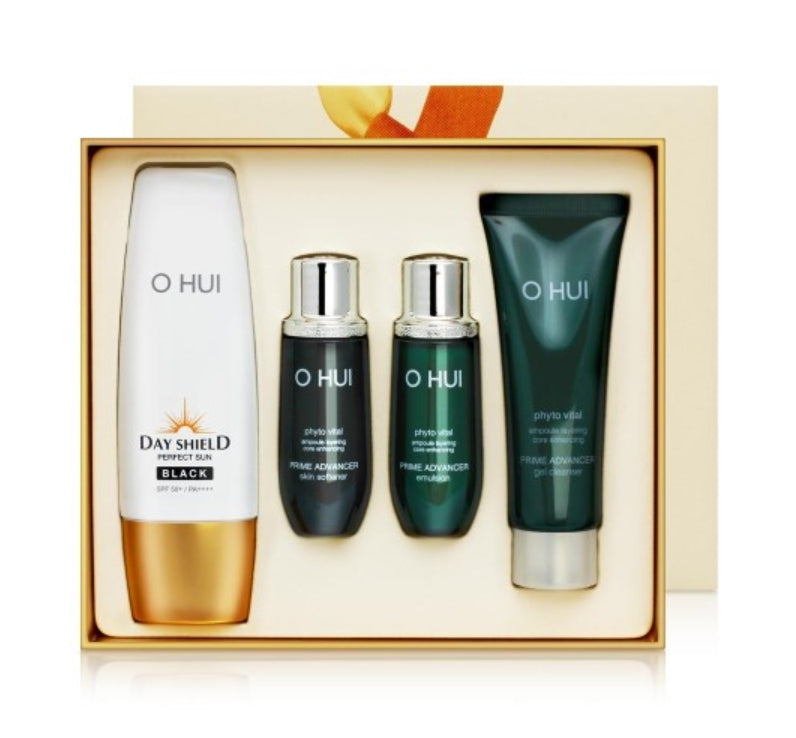 O HUI Day Shield Perfect Sun Black Special Set SPF 50+ / PA+++ Sunscreens Skincare