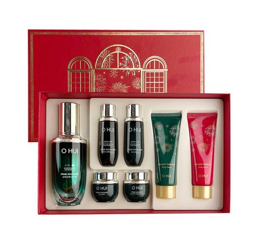 O HUI Prime Advancer Amoule Serum Special Set Skin Care Healthy Moist