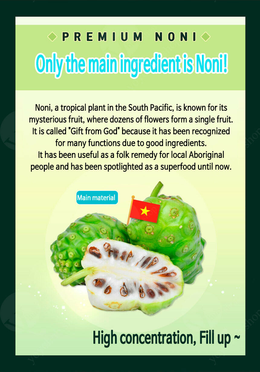 Okkane Premium Noni Drink Vietnam God's Gifts 8.9Brix 70mlx30ea Health