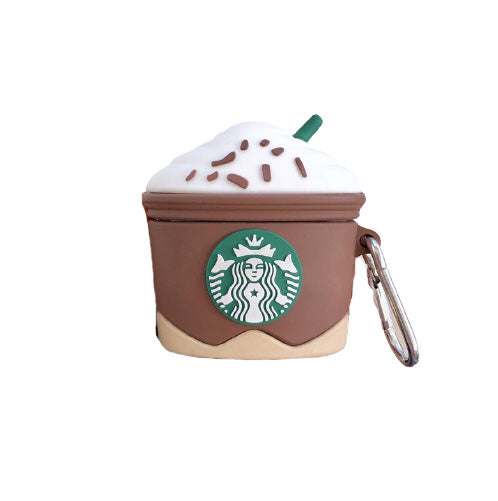 Starbucks Coffee AirPods Protective Cover Case For Apple Silicone Cute