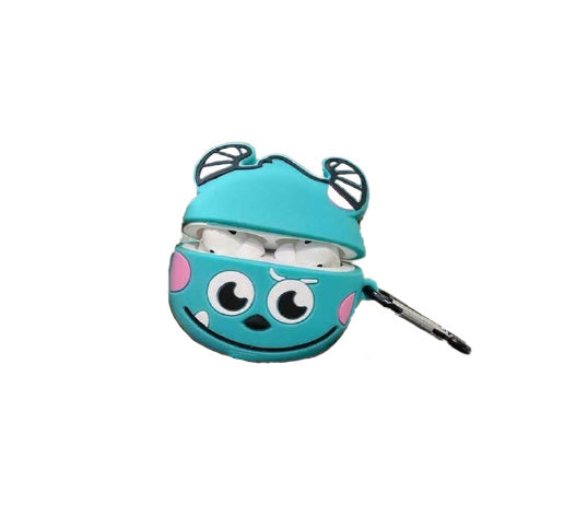 Monsters Inc Sullivan AirPods Protective Cover Case For Apple Silicone