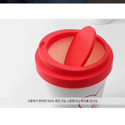 BT21 Swing Mini Bins Waste basket Trash can Home Kpop Accessories