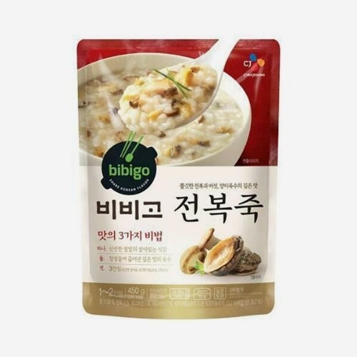 BIBIGO Abalone Porridge 450g 3Pouch Korea Rice Healthy Diet Food