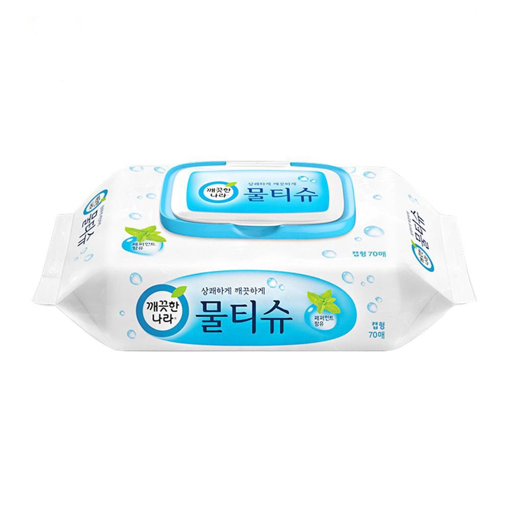 Korea Best Wet Wipes 70 Sheets Baby Thick Wet tissue High quality