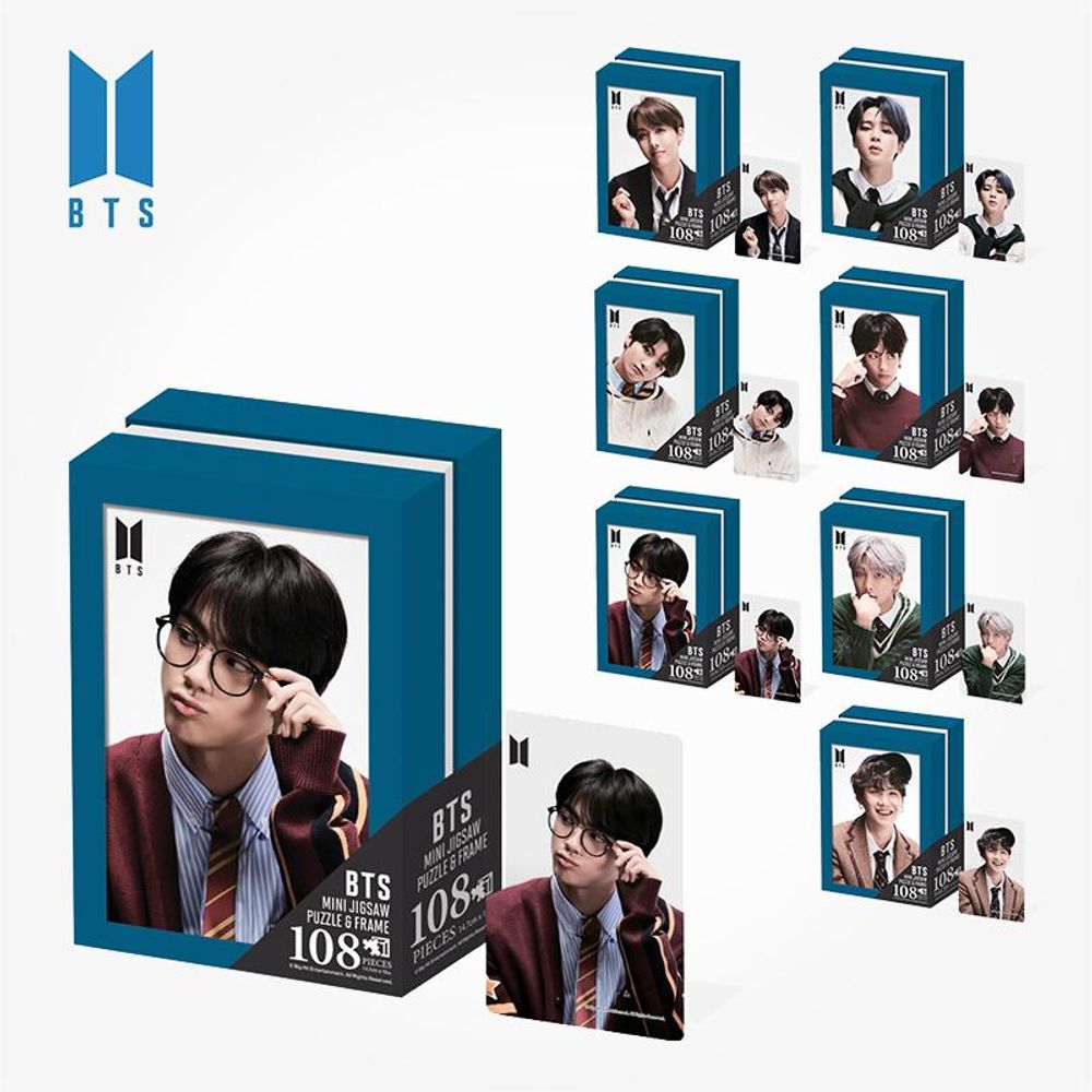 BTS Goods Photo Jigsaw Puzzle 108PCS JIN Kpop Made in Korea