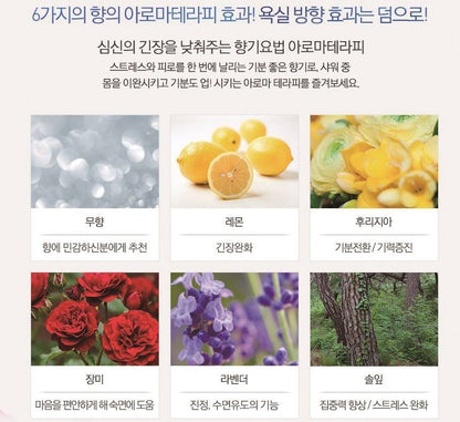 Vitamin Shower Head Filter Rose Scent Bathroom Wash Rust Purifier