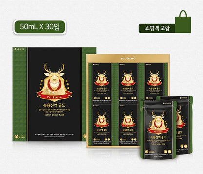 LG Household & Health Care Velvet antler Gold 50ml x 30pcs