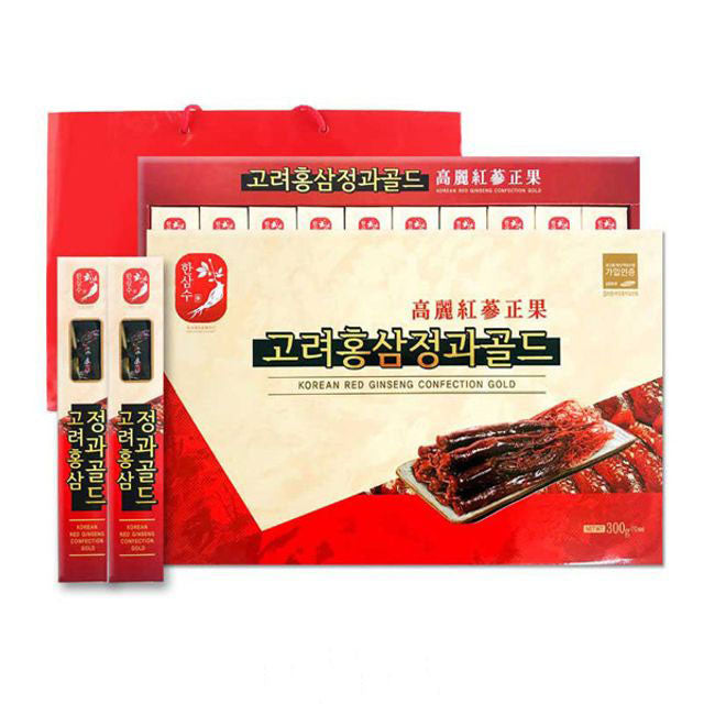 Korean Red Ginseng Confection Gold 30g x 10ea Health supplement
