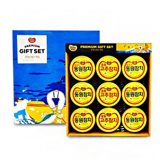 DONGWON Premium Tuna Gift Set Simple dish Korea Foods Good Seller