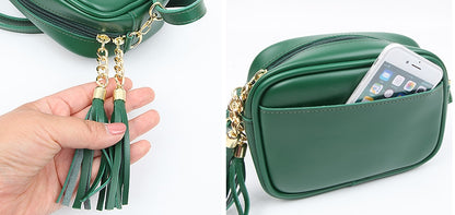 OLIVIAPOP Synthetic Leather Women Handbag Korean Womens Best Fashion