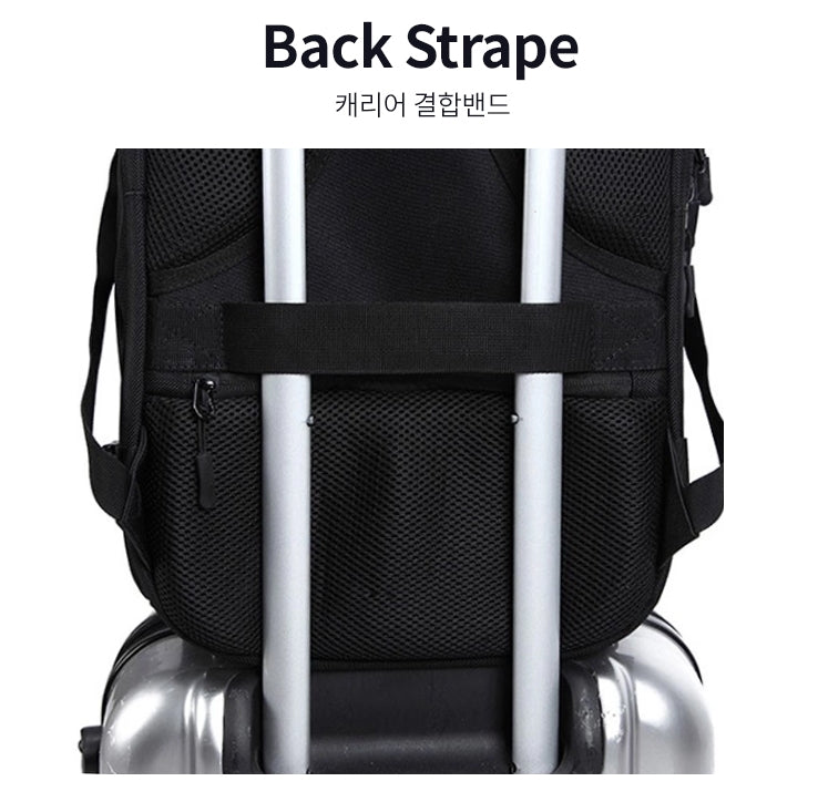 Multi-Function USB Laptop Travel Backpacks Korean Mens Bags Fashionable Style