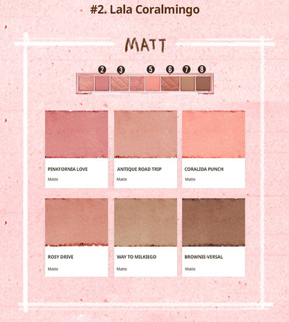 PERIPERA All Take Mood Palette 6.8g Makeup Tools Beauty Cosmetics